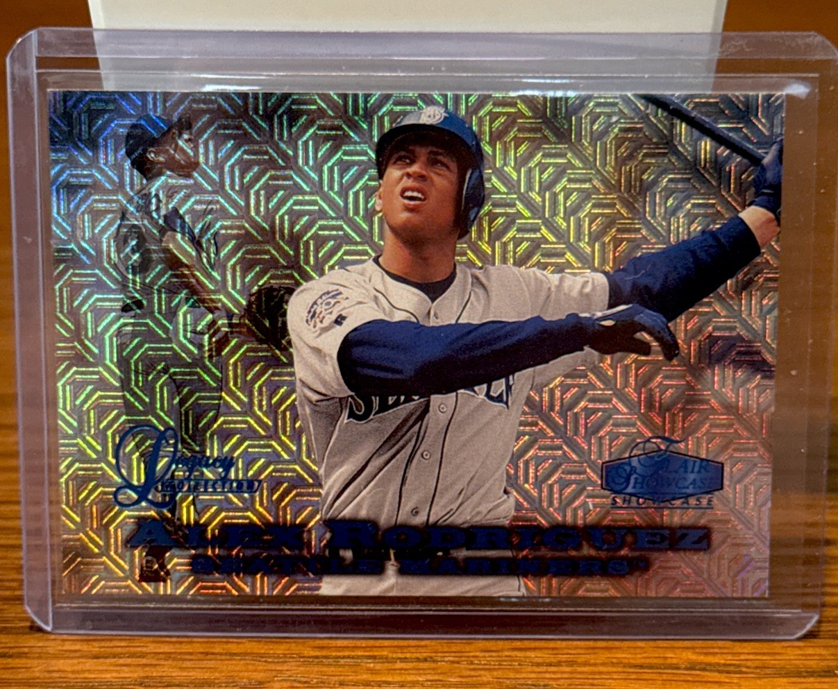 1998 Flair Showcase - Row 0 Alex Rodriguez #7 Legacy Collection /100
