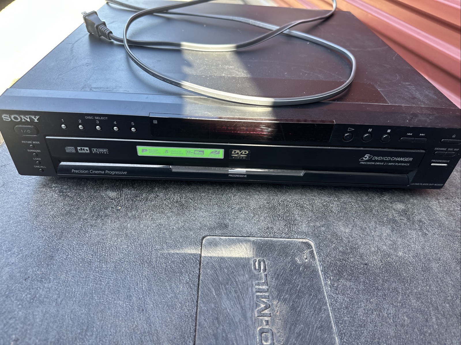 Sony DVP-NC600 5-Disc Carousel DVD CD Player Changer Tested Works Vintage Sony DVP-NC600 5-Disc Carousel DVD CD Player Changer Tested Works Vintage