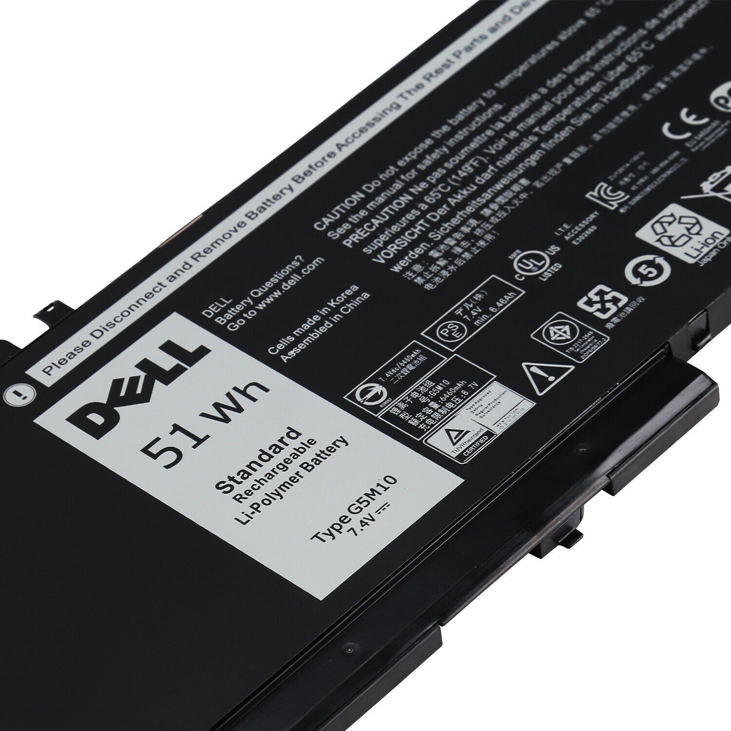 Genuine G5M10 for Dell Latitude E5450 E5550 E5250 Notebook Laptop 15.6\