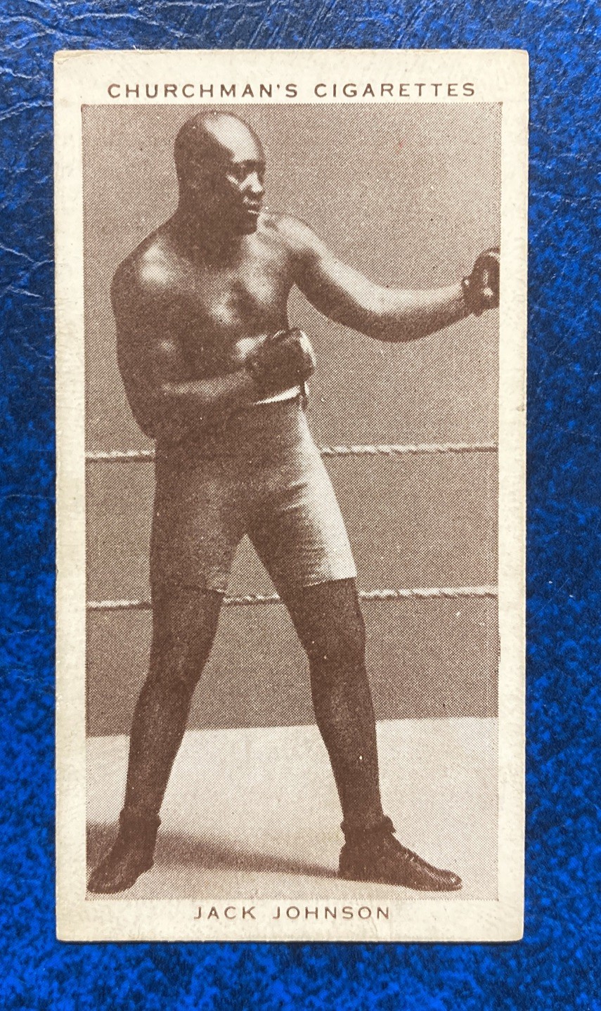 1938 Churchman’s Cigarettes #20 JACK JOHNSON  Exc 🔥