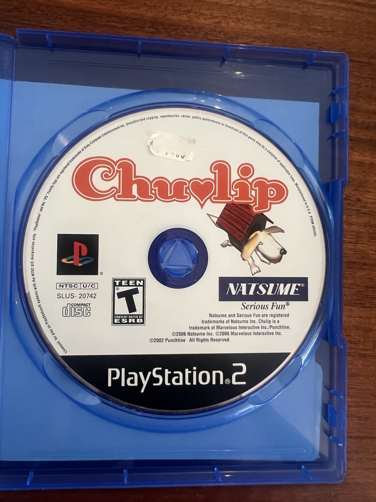 Chulip Sony PlayStation 2 PS2 Game Disc Only NTSC Tested Natsume - Ships Fast 🔥