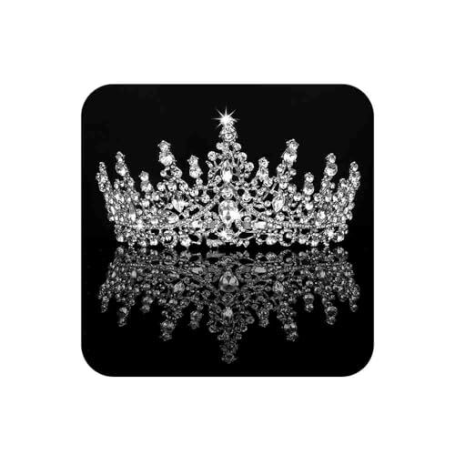 COCIDE Tiara and Crown for Women Crystal Queen Crown Rhinestone Tiara for 