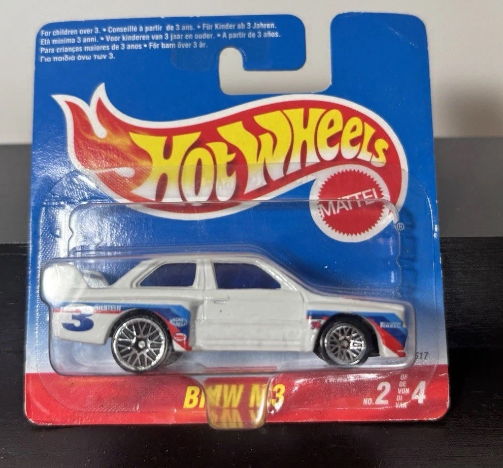 Hotwheels  BMW  M3 Short Card International Rare
