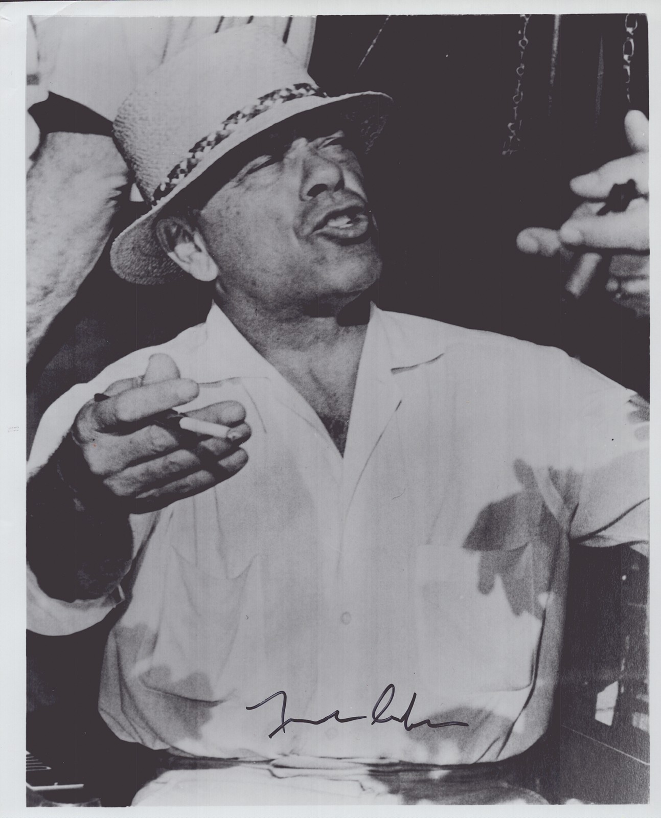FRANK CAPRA - AUTOGRAPHED SIGNED PHOTOGRAPH