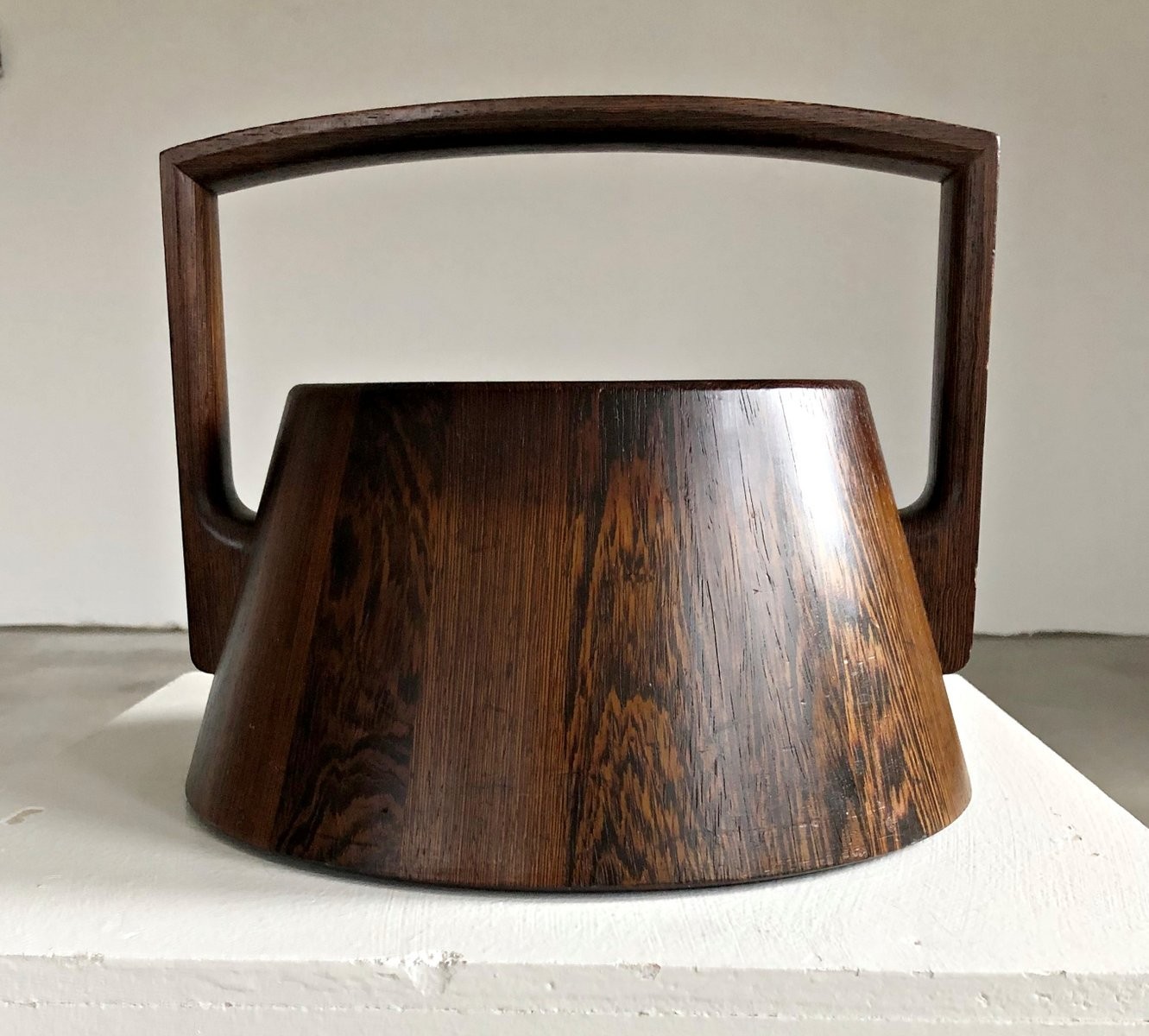 Mid-Century Modern Jens Quistgaard Danish Ice Bucket by Wenge Mid-Century Modern Jens Quistgaard Danish Ice Bucket by Wenge