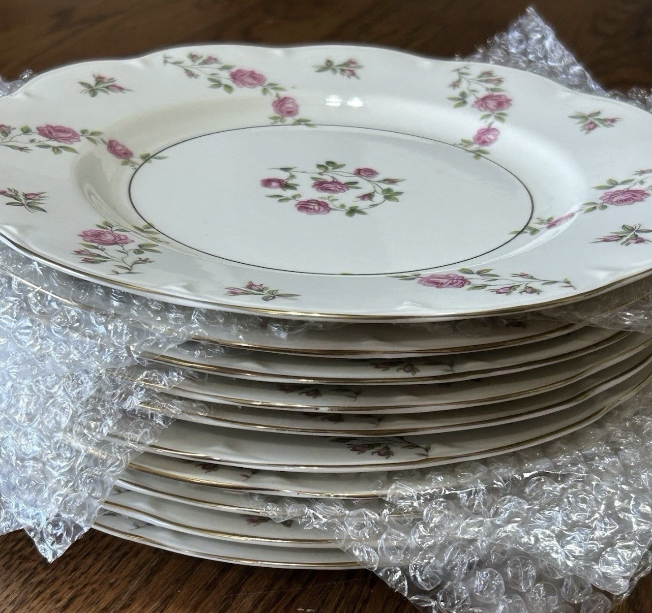 Vintage 10 THEODORE HAVILAND NEW YORK LIMOGES DELAWARE DINNER 10 1/8”D PLATES