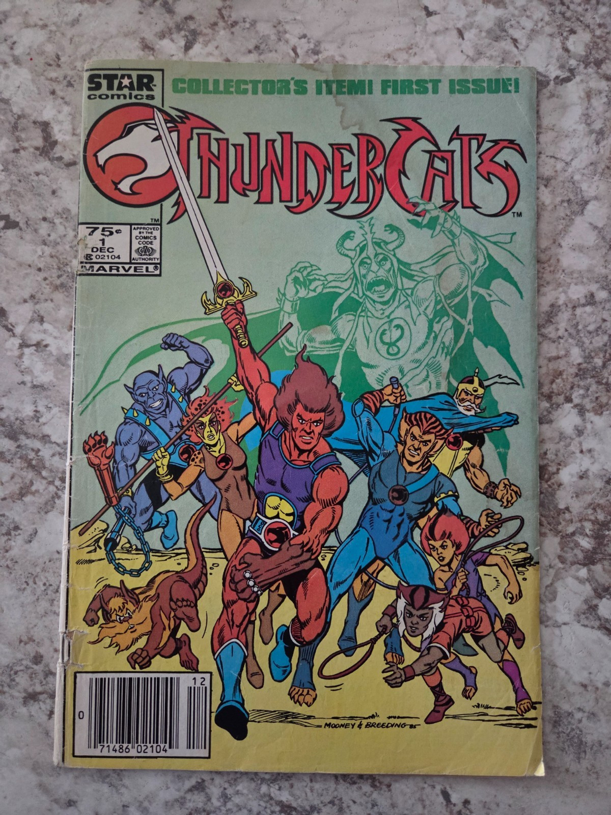 Thundercats 1 Newsstand 1985 Marvel/Star LOW GRADE Thundercats 1 Newsstand 1985 Marvel/Star LOW GRADE