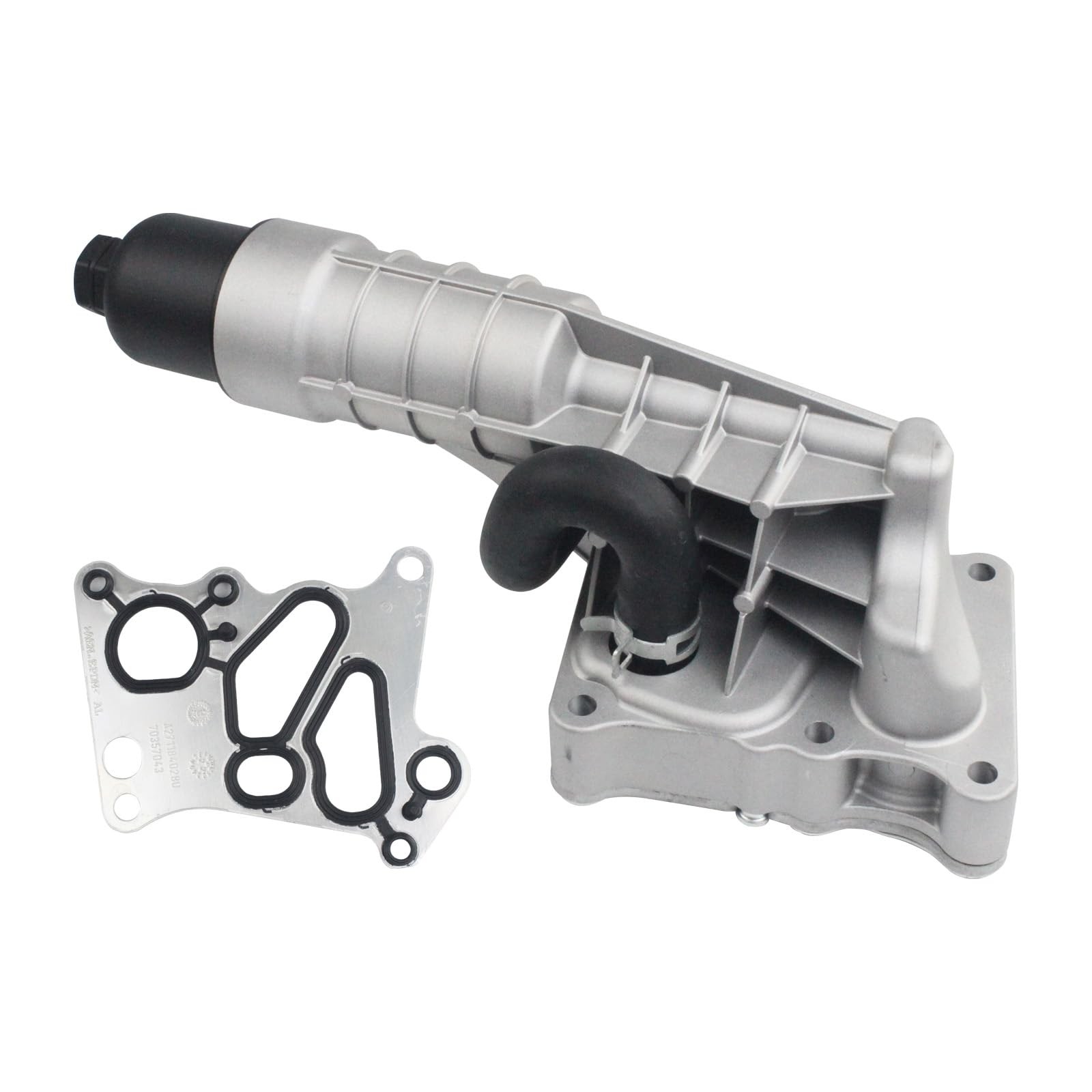 FBXINTUM Upgrade Aluminum Engine Oil Cooler Filter Housing Compatile with...