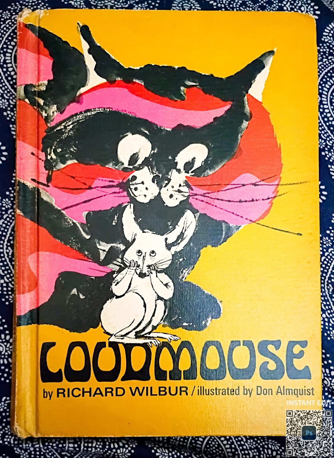 Vintage 1968 Loudmouse Hardcover Book by Richard Wilbur – Illustrated by Don...