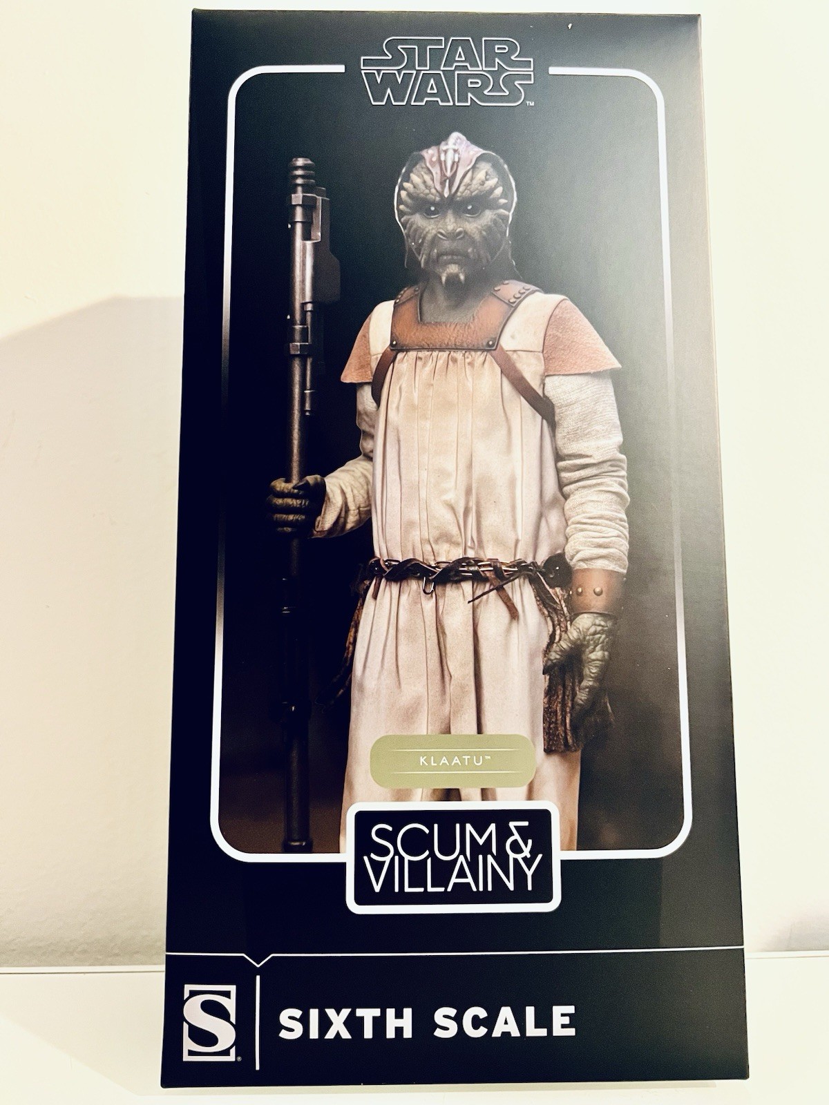 SIDESHOW Star Wars ROTJ- KLAATU - Scum & Villainy Ltd Ed - 100494  