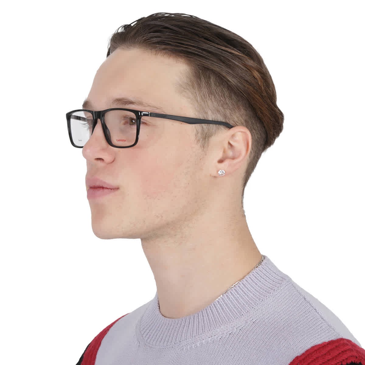 Carrera Demo Rectangular Men's Eyeglasses CARRERA 8862 0807 55 CARRERA 8862 0807