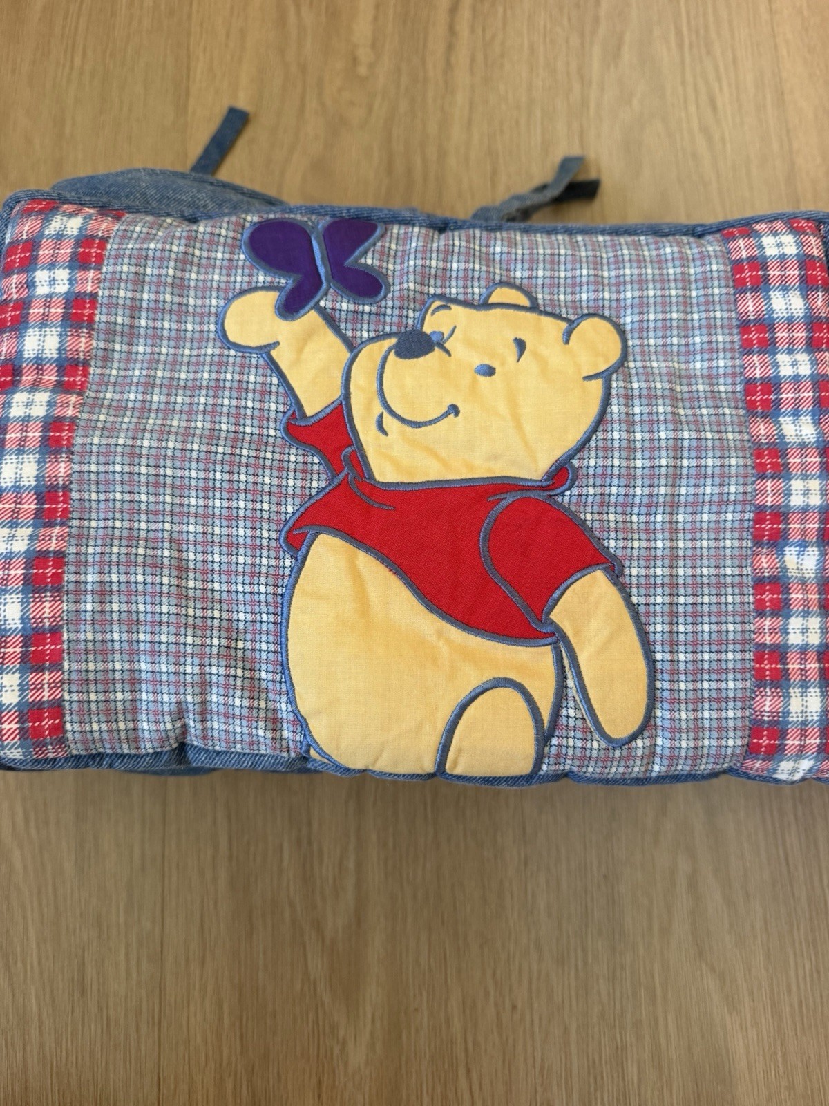 Vintage Disney Winnie The Pooh And Piglet Denim Bedding