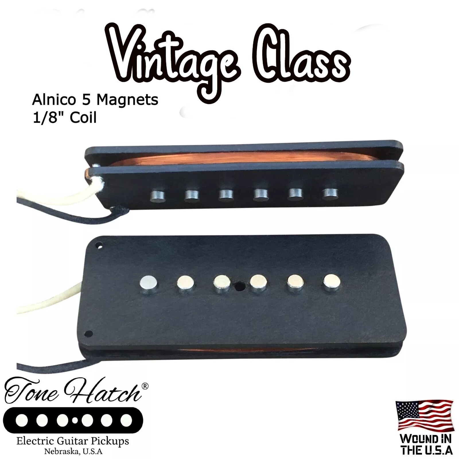 Tone Hatch Handwound Vintage Class  Jazzmaster Pickups Set, Made 2 Order