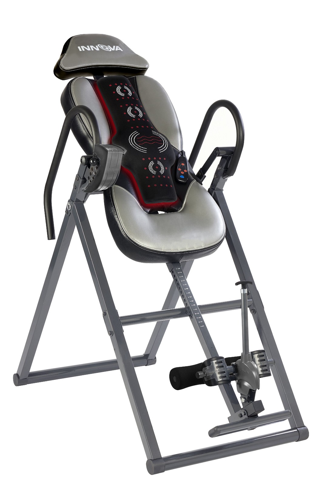 INVERSION TABLE Back Spine Pain Relief Advanced Heat and Massage Therapy NEW