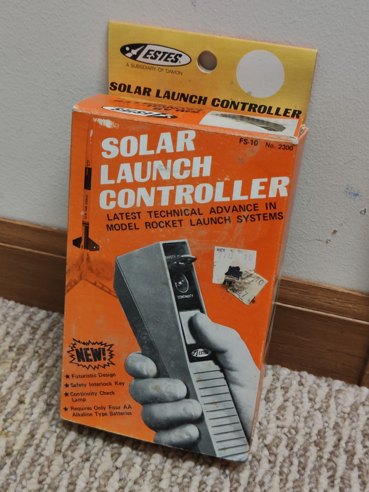 Vintage Estes Rocket Solar Launch Controller FS-10