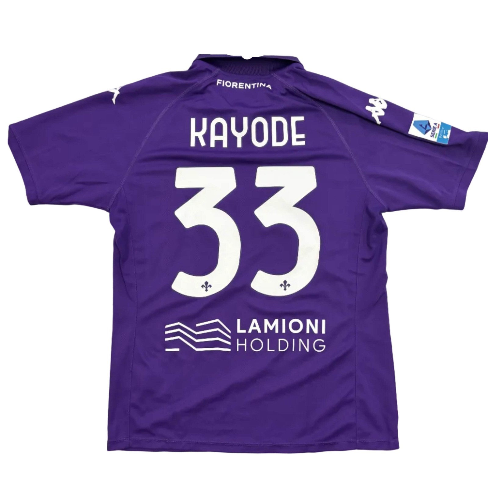 Fiorentina 2024-25 Kayode Away Kit Kappa (XL) BNWT