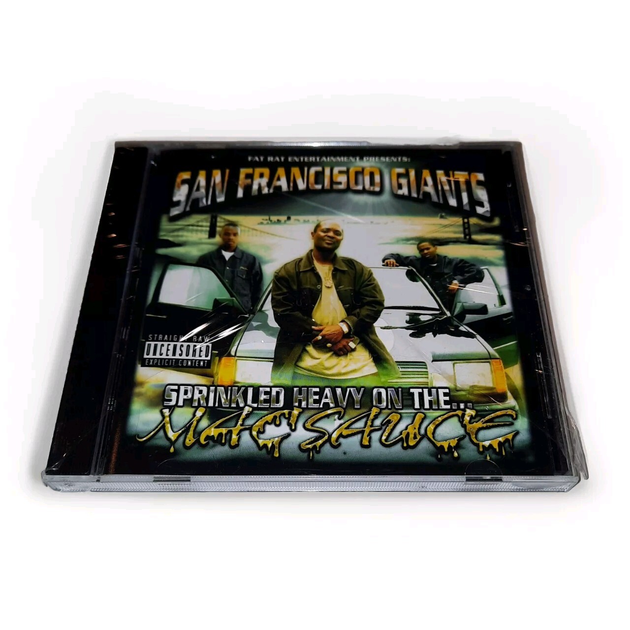 RARE CD San Francisco Giants Sprinkled Heavy On The Mac Sauce NFL Fat Rat Ent RARE CD San Francisco Giants Sprinkled Heavy On The Mac Sauce NFL Fat Rat Ent