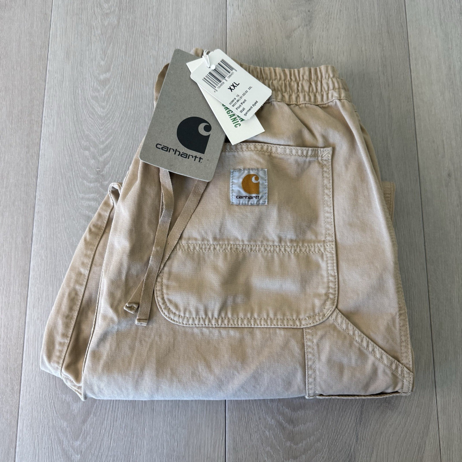 Carhartt WIP Work In Progress Flint Trousers Beige Work Pants Men’s Size XXL NEW Carhartt WIP Work In Progress Flint Trousers Beige Work Pants Men’s Size XXL NEW