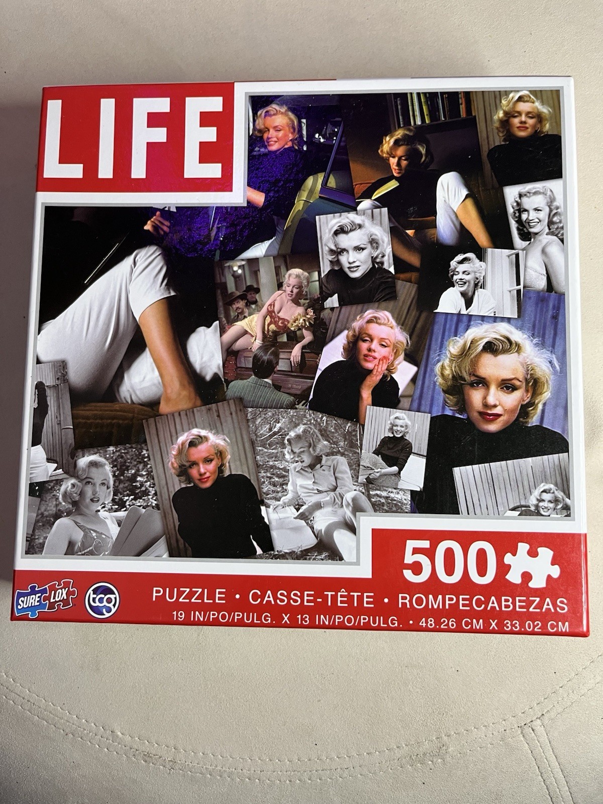 Sure-Lox LIFE Magazine Collage 500 Piece Art Jigsaw Puzzle
