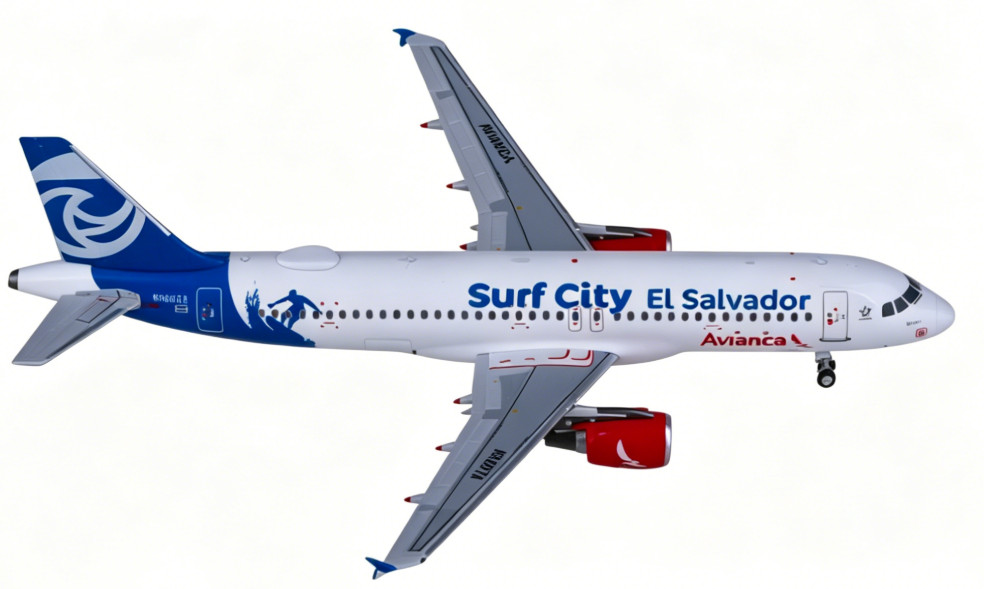 1:400 NGmodels Avianca Airbus A320 N686TA Salvador Diecast Plane Model