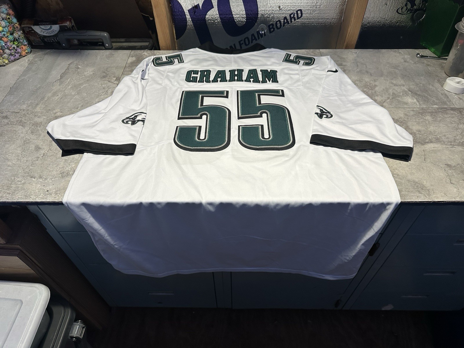 NWT Men’s Nike Brandon Graham White Jersey 3XL, XXXLarge Philadelphia Eagles NWT Men’s Nike Brandon Graham White Jersey 3XL, XXXLarge Philadelphia Eagles