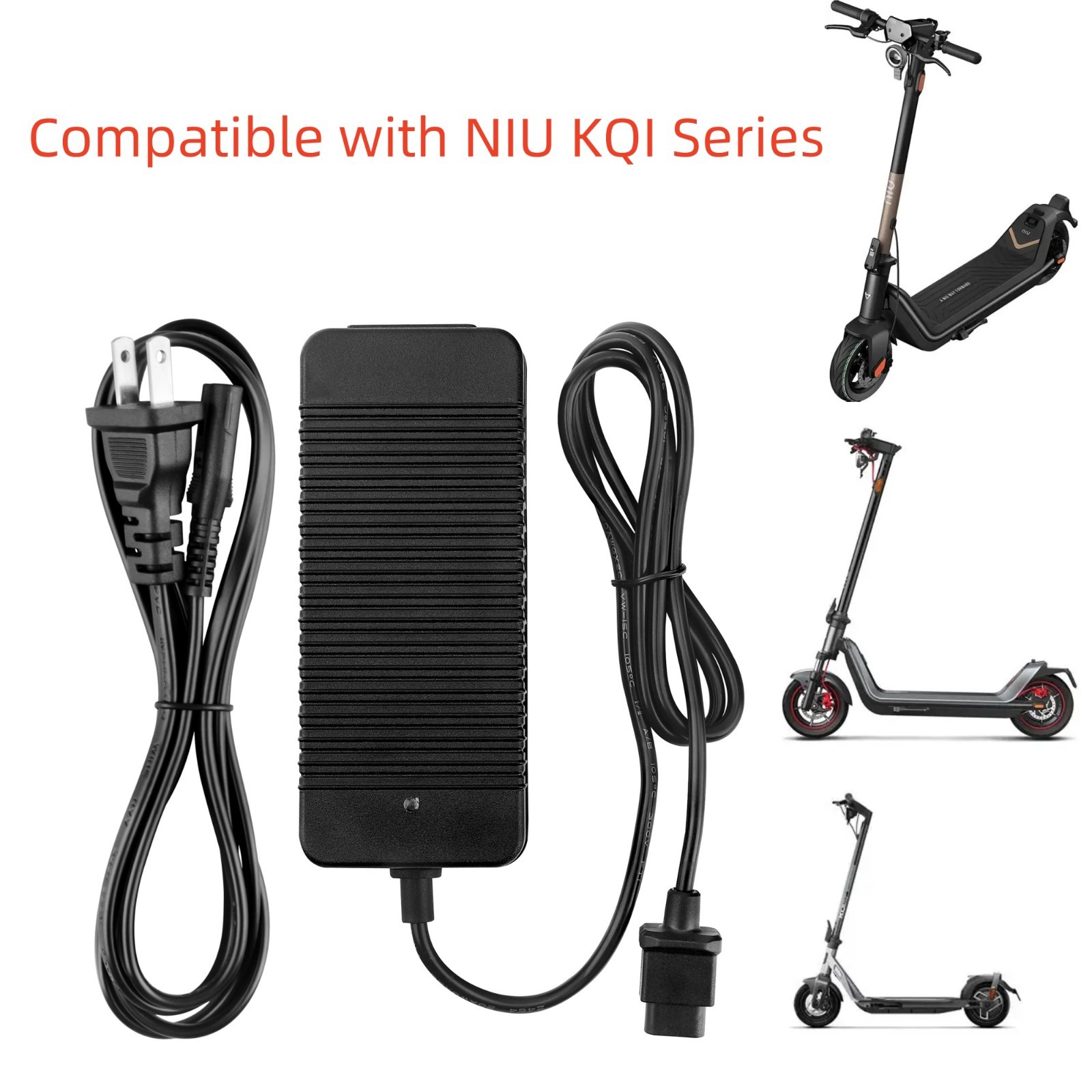 Charger for NIU KQI Series KQi 300X, KQi 300P