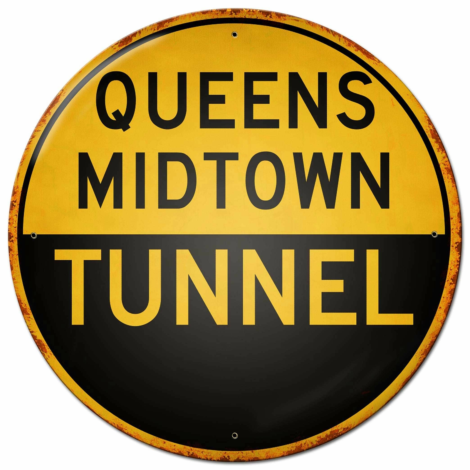 QUEENS MIDTOWN TUNNEL NEW YORK CITY HEAVY DUTY USA MADE 28\ QUEENS MIDTOWN TUNNEL NEW YORK CITY HEAVY DUTY USA MADE 28\