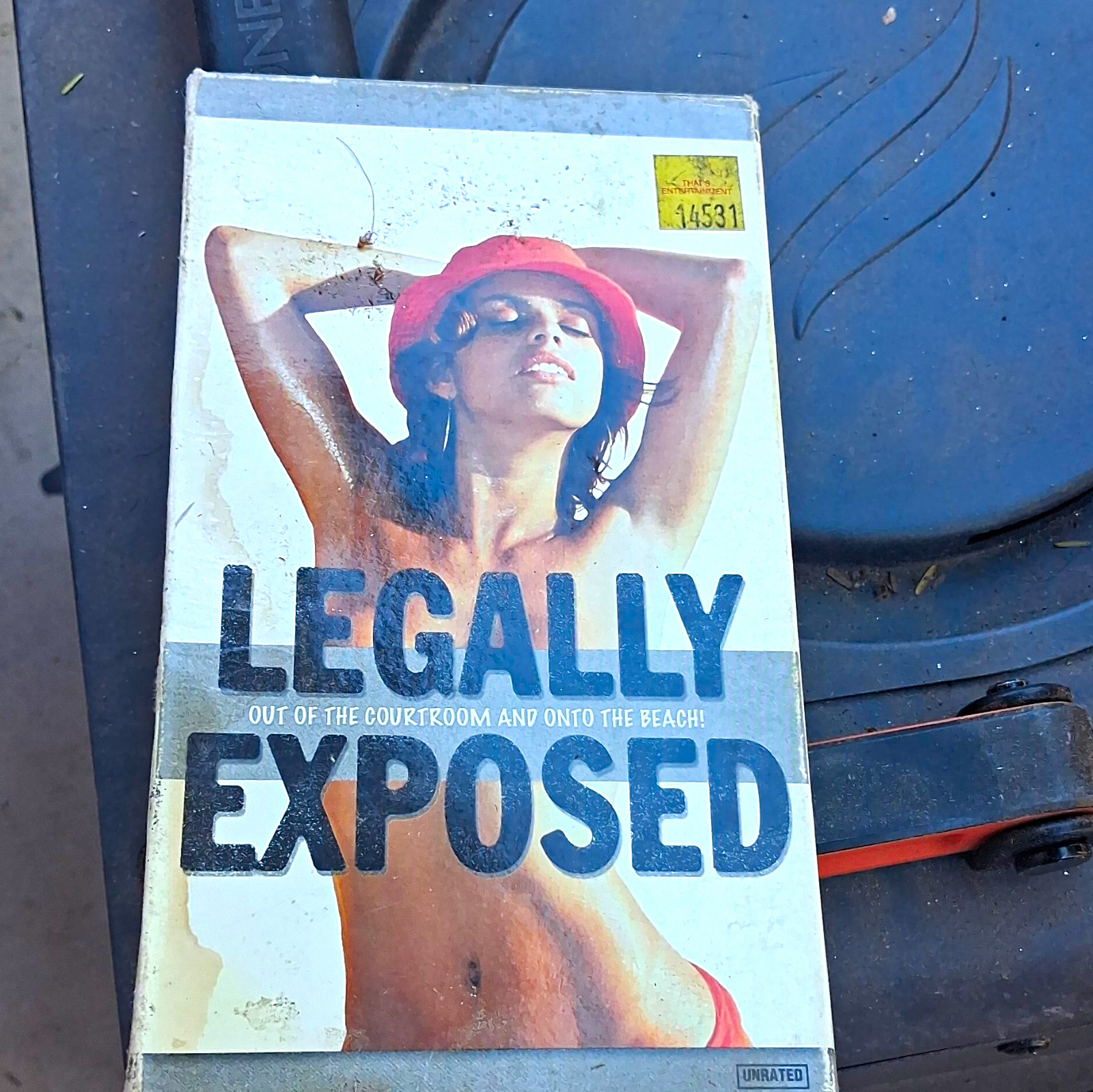 Arrow Productions Legally Exposed VHS 1997 NTSC NR Unrated Alain Siritzky