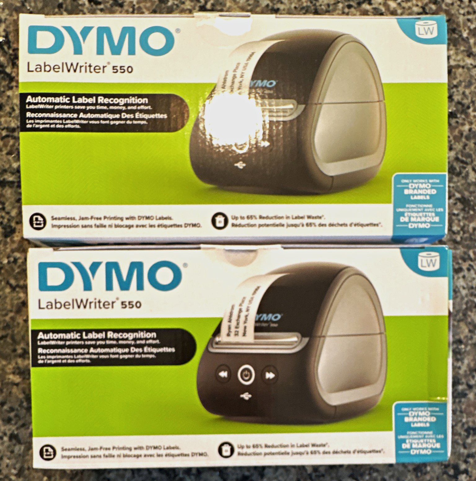 DYMO LabelWriter 550 Label Printer with Automatic Label Recognition DYMO LabelWriter 550 Label Printer with Automatic Label Recognition