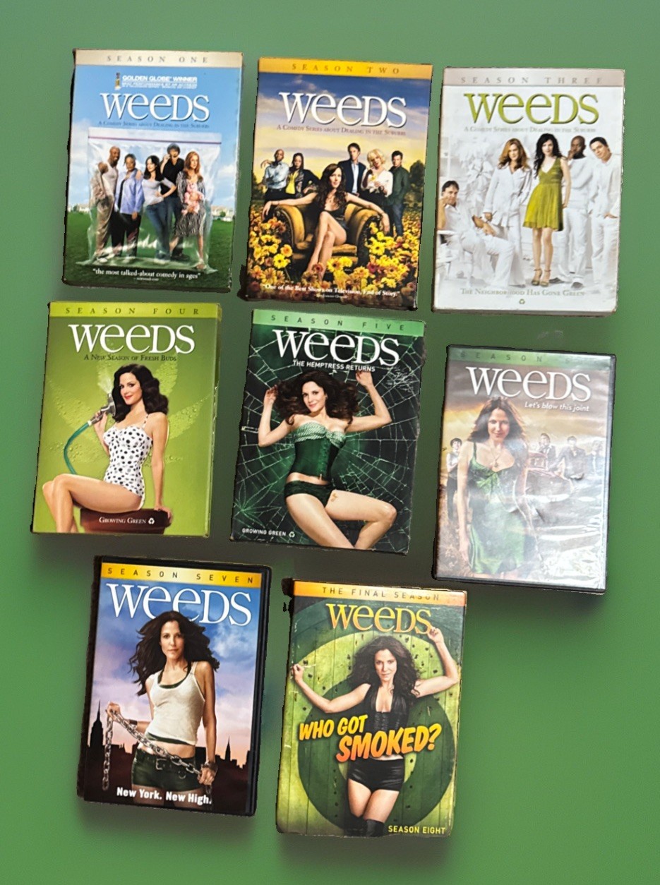 Weeds Complete Series~Seasons 1-8  DVD Box Sets