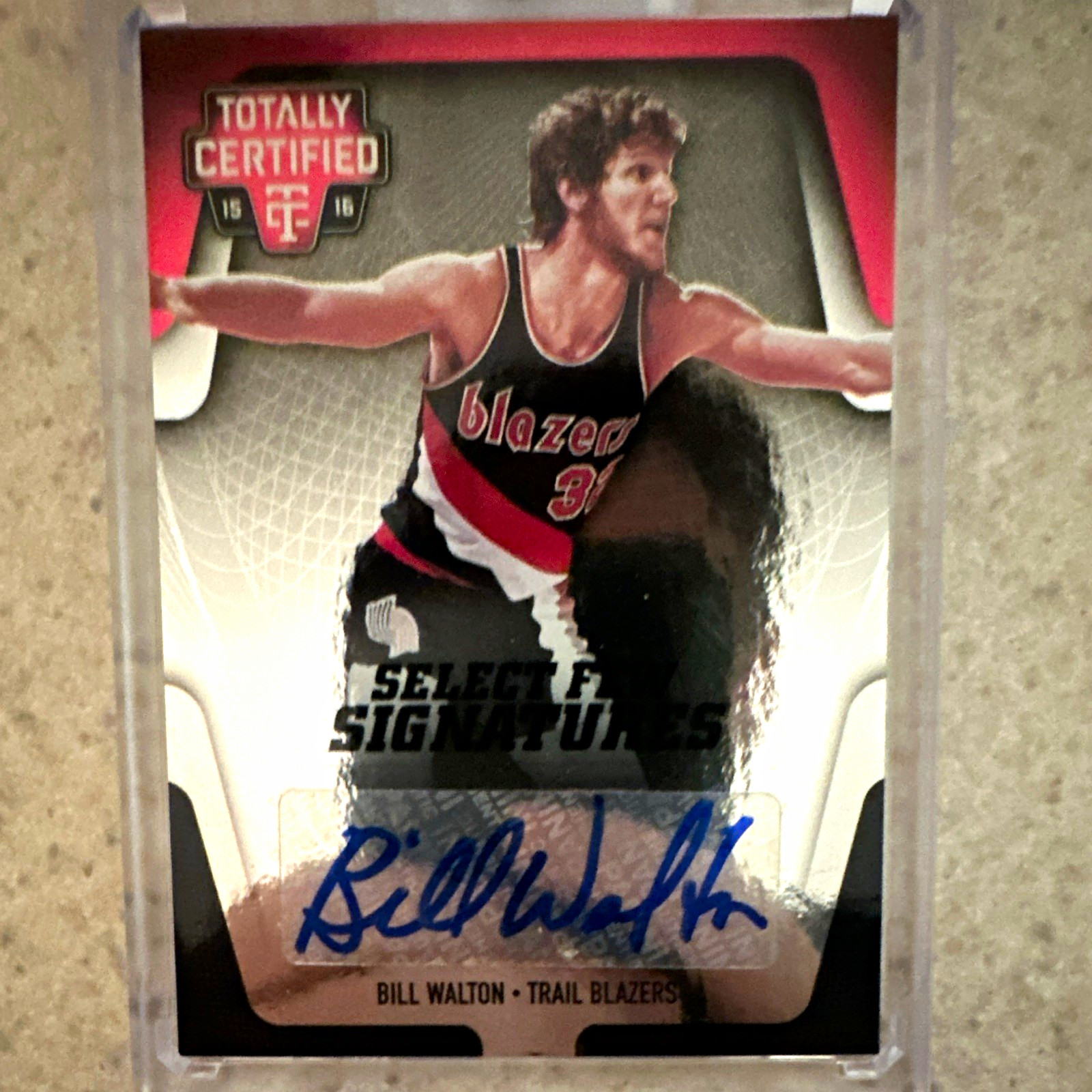 Panini 2015-16 Totally Certified Select Few Signatures Bill Walton Auto#SF-BW/25 Panini 2015-16 Totally Certified Select Few Signatures Bill Walton Auto#SF-BW/25