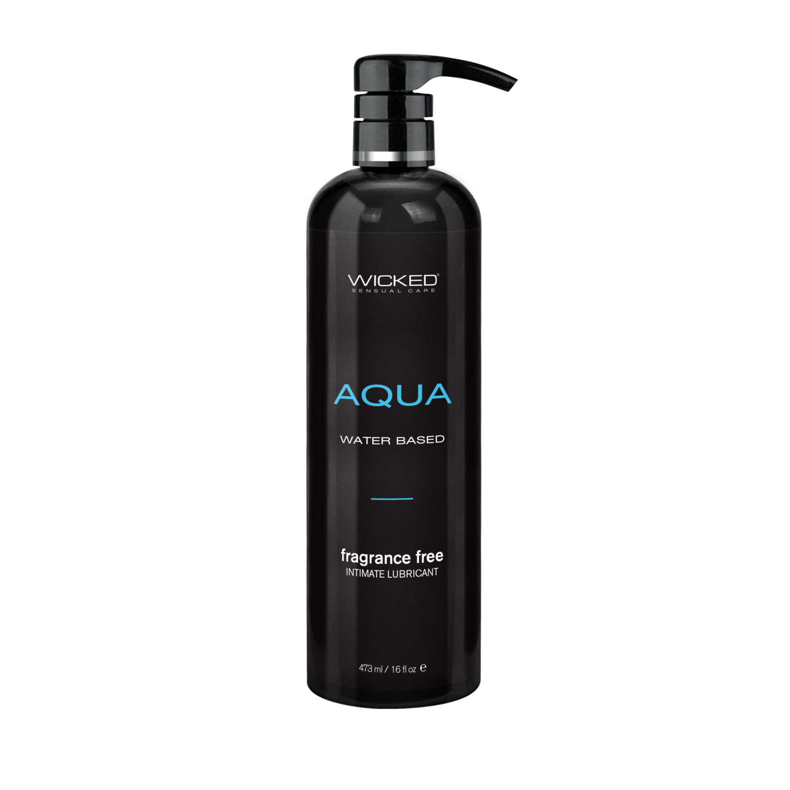 Wicked Aqua Fragrance Free Lubricant - 16 oz Water Based Lube Wicked Aqua Fragrance Free Lubricant - 16 oz Water Based Lube