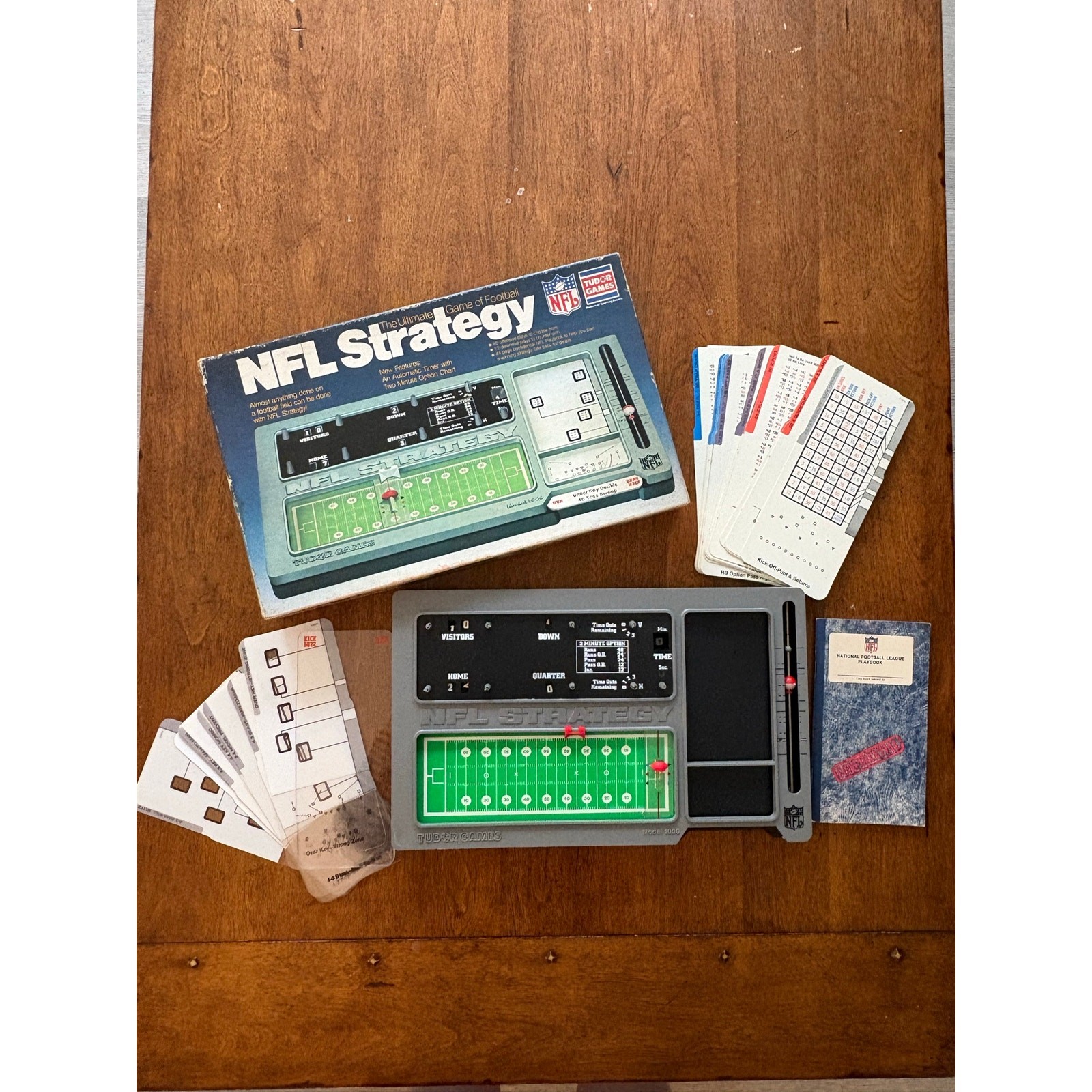 Vintage 1979 NFL Strategy Board Game Tudor Retro Football Collector