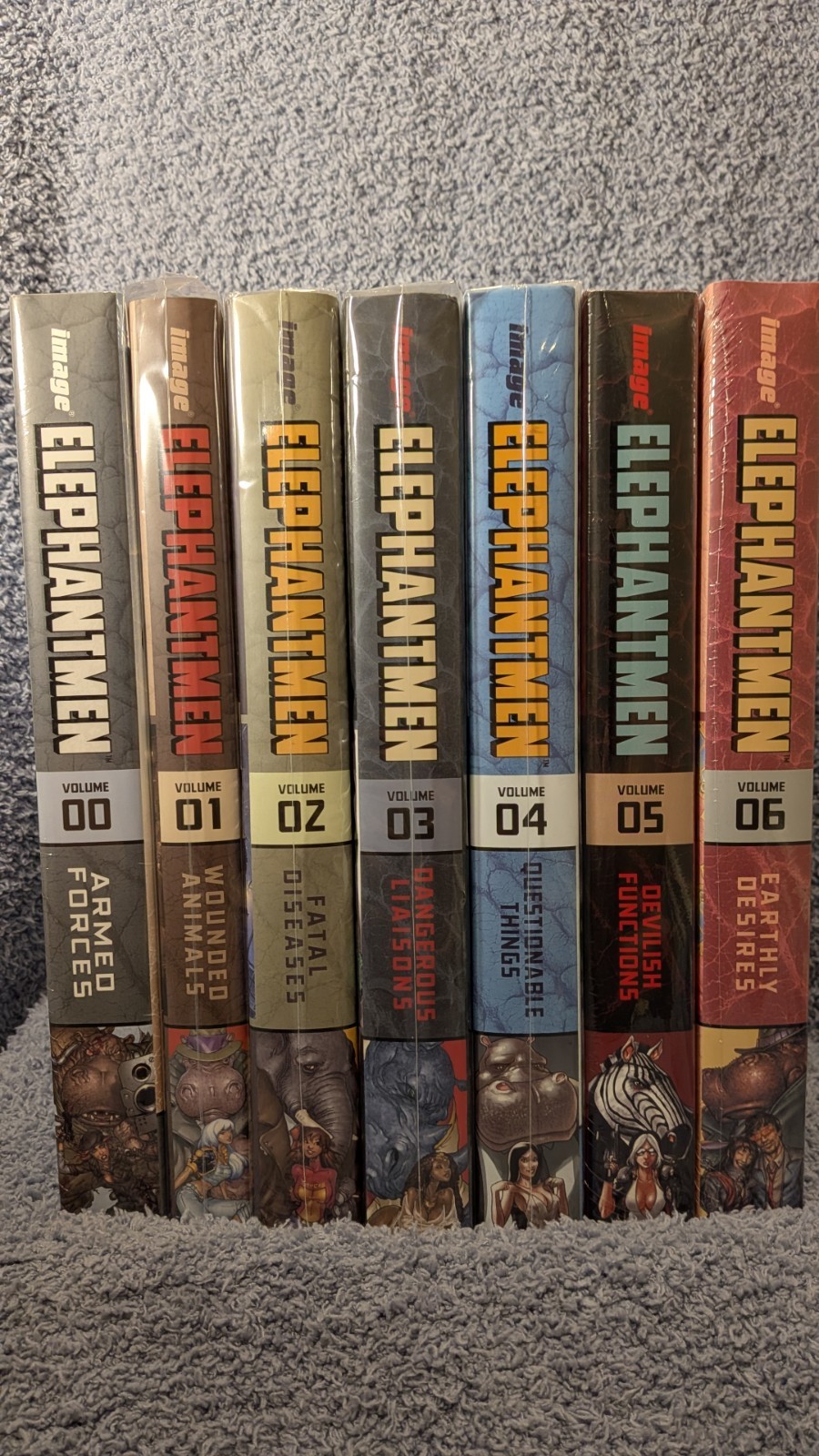 Elephantmen Vol. 00-06 Hardcover Lot, image Comics, MATURE READERS ONLY