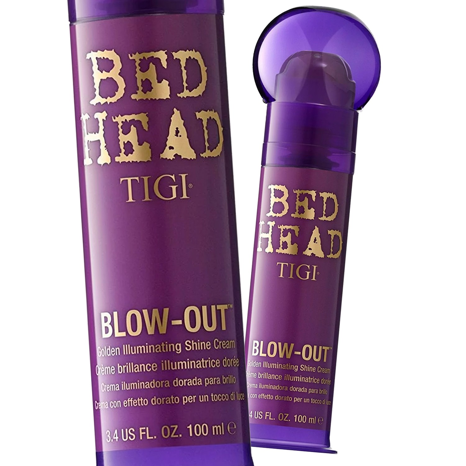 Bed Head Blow-Out Golden Illuminating Shine Cream 3.4 oz (Pack of 2) Bed Head Blow-Out Golden Illuminating Shine Cream 3.4 oz (Pack of 2)