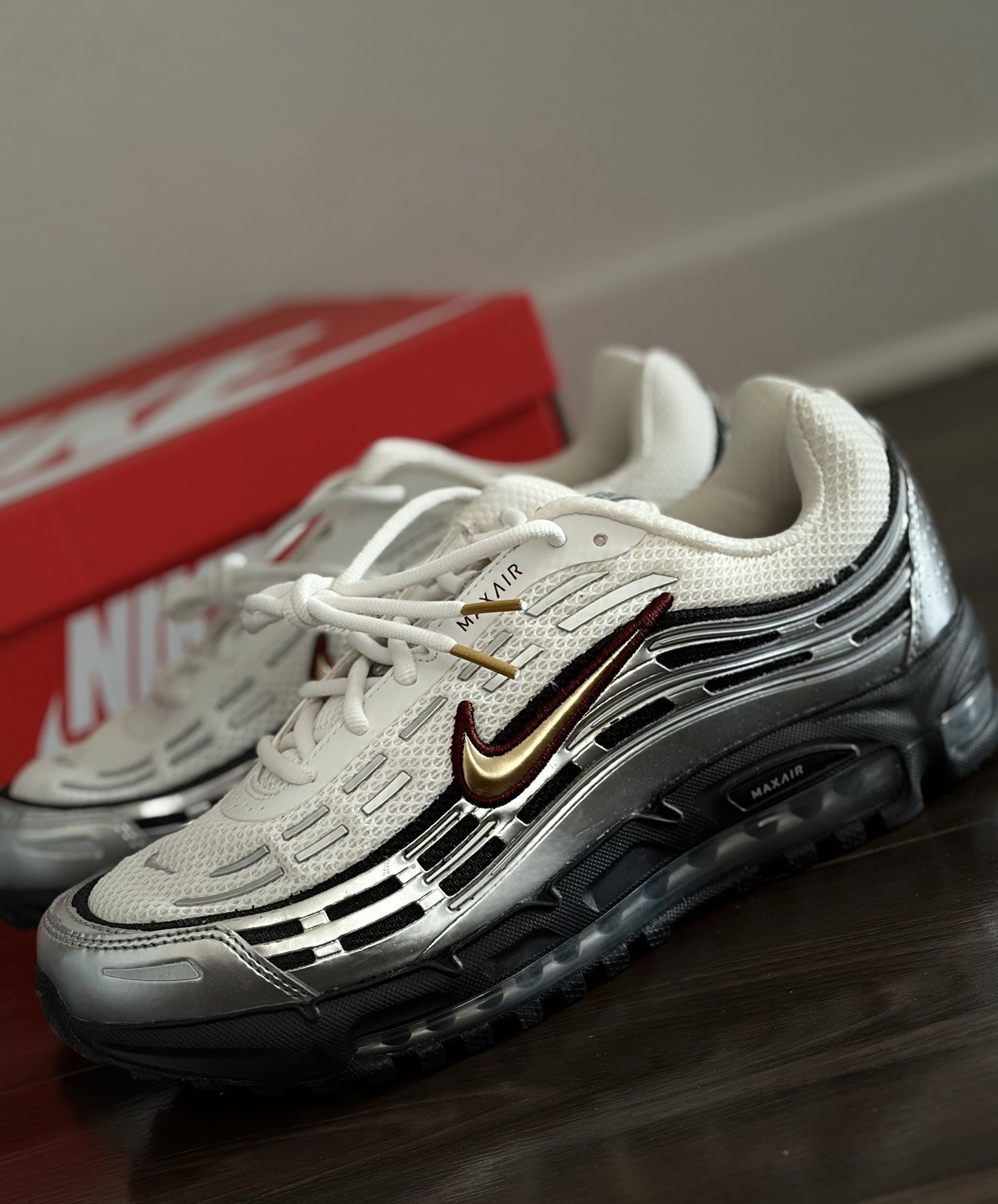 Nike Air Max TL 2.5 Phantom Silver Dark Team Metallic men’s size 11 *IM6647-030* Nike Air Max TL 2.5 Phantom Silver Dark Team Metallic men’s size 11 *IM6647-030*