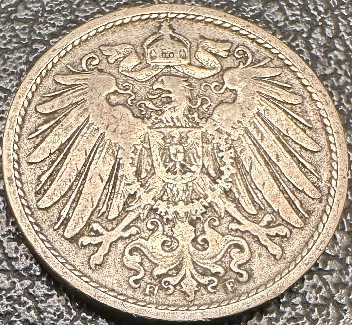 GERMANY 1901 - F 10 PFENNIG GERMAN EMPIRE COIN RL3080 GERMANY 1901 - F 10 PFENNIG GERMAN EMPIRE COIN RL3080