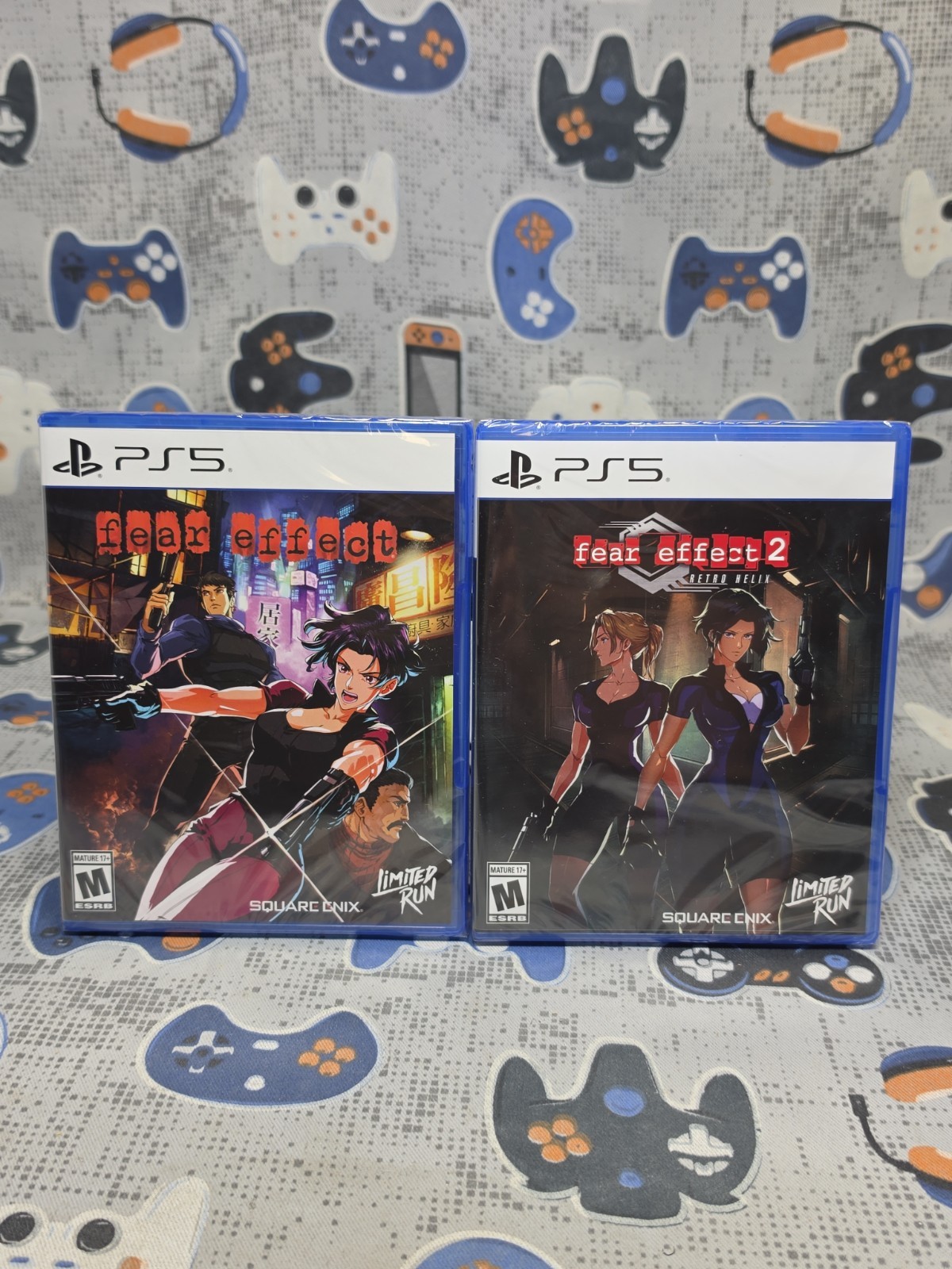 Fear Effect 1 + 2 (PlayStation 5, Ps5) 2-PACKS NEW FACTORY SEALED 