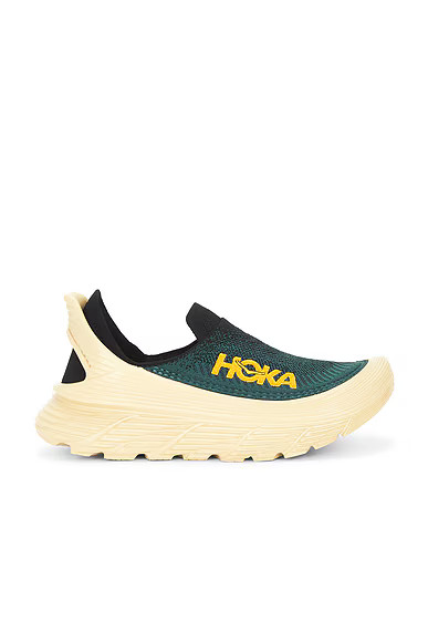 HOKA U Restore TC Black Fuse 1134532 BFK Men\'s Size 13 Sneakers Shoes New