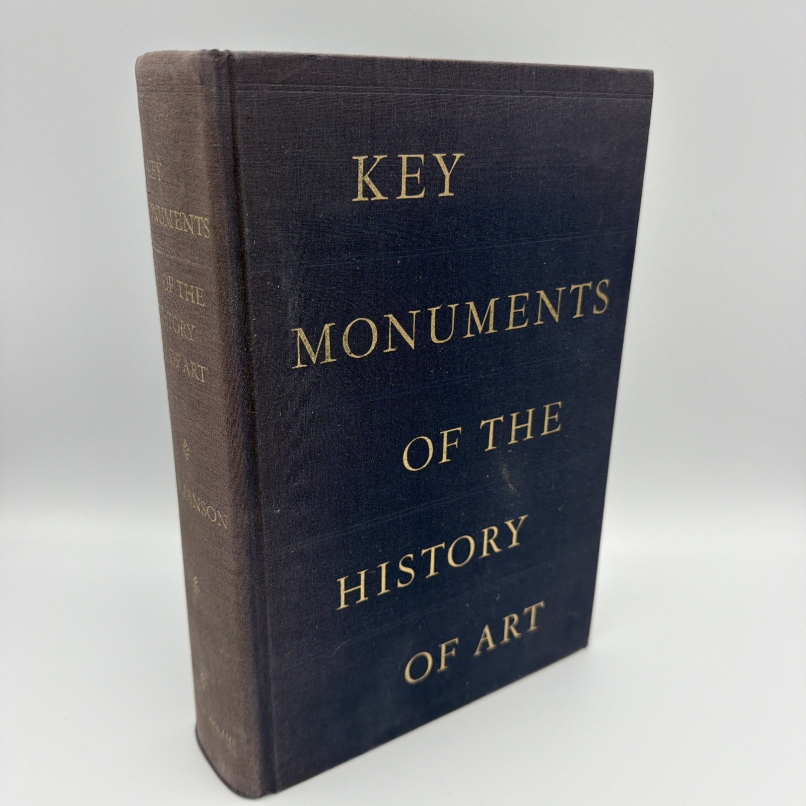 Key Monuments History Of Art HW Janson Visual Survey Textbook Vintage 1959