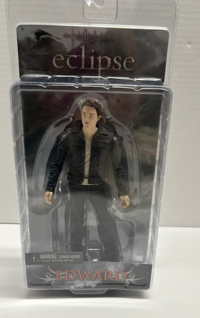 Twilight Eclipse Edward Cullen Figure New black jacket black jeans new gift Twilight Eclipse Edward Cullen Figure New black jacket black jeans new gift