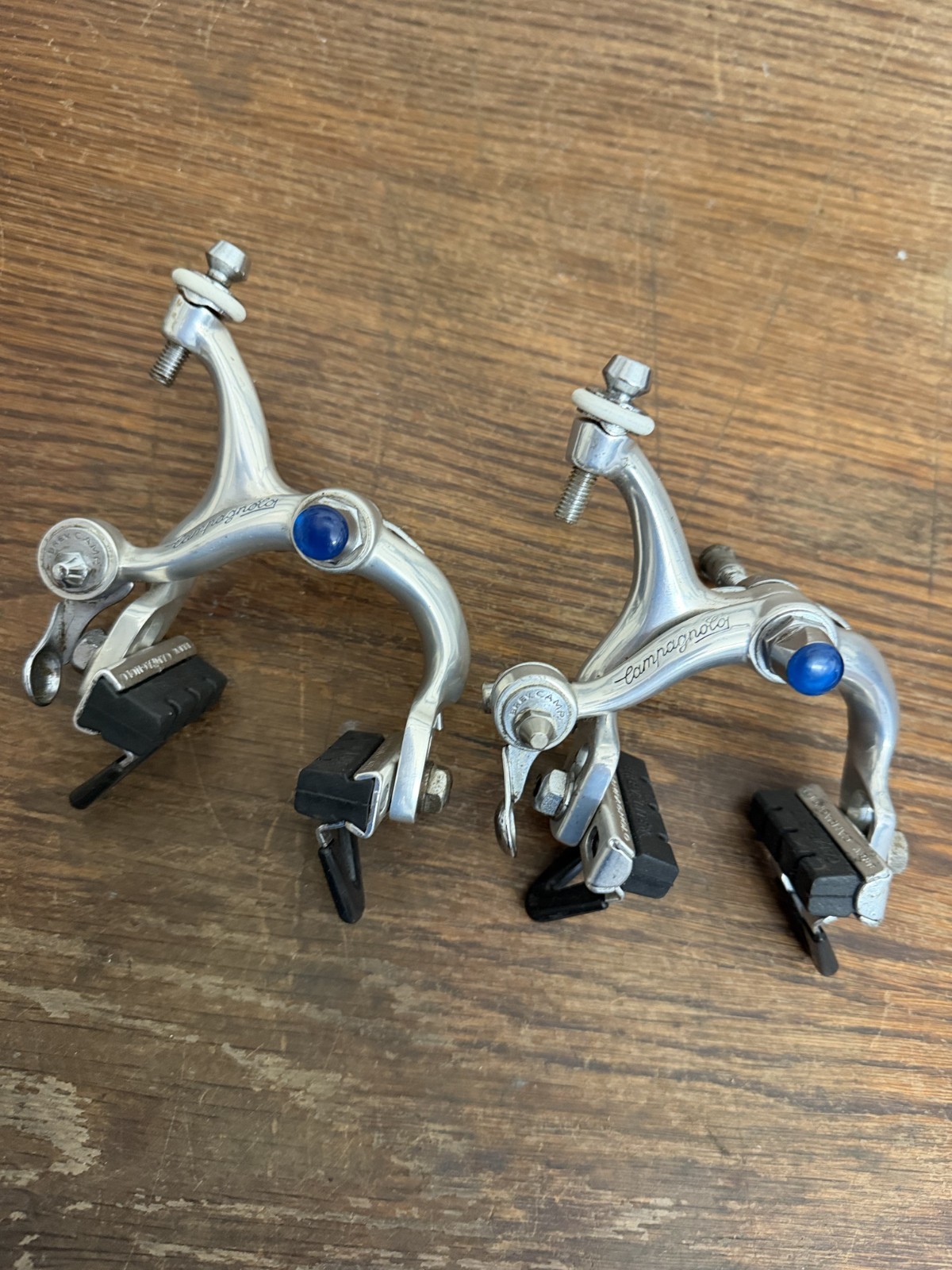 Campagnolo C-Record Cobalto Brake Calipers. Excellent condition. Campagnolo C-Record Cobalto Brake Calipers. Excellent condition.