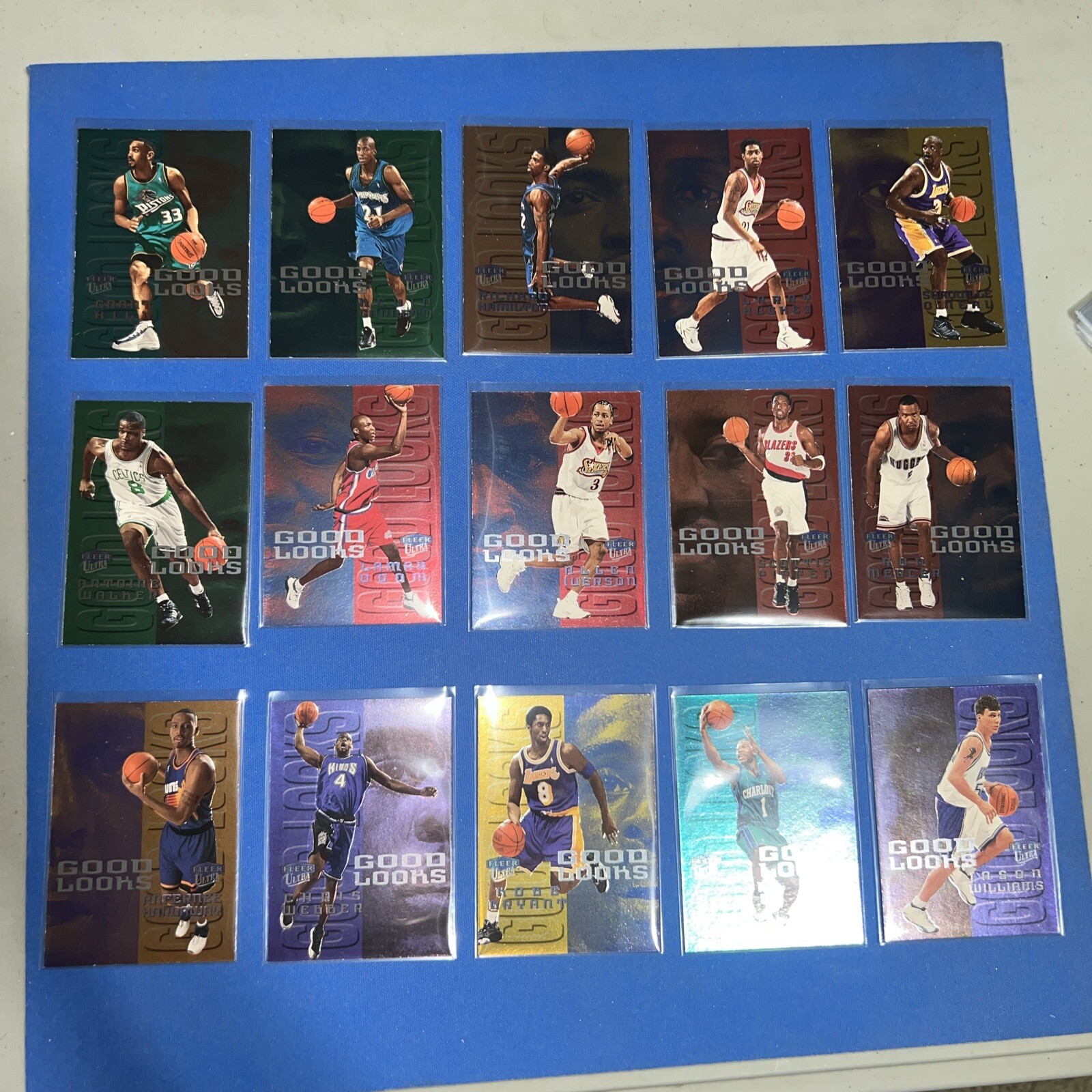 🔥1999-2000 Fleer Ultra Basketball Good Looks Kobe Bryant 15 Card Set RARE 🔥