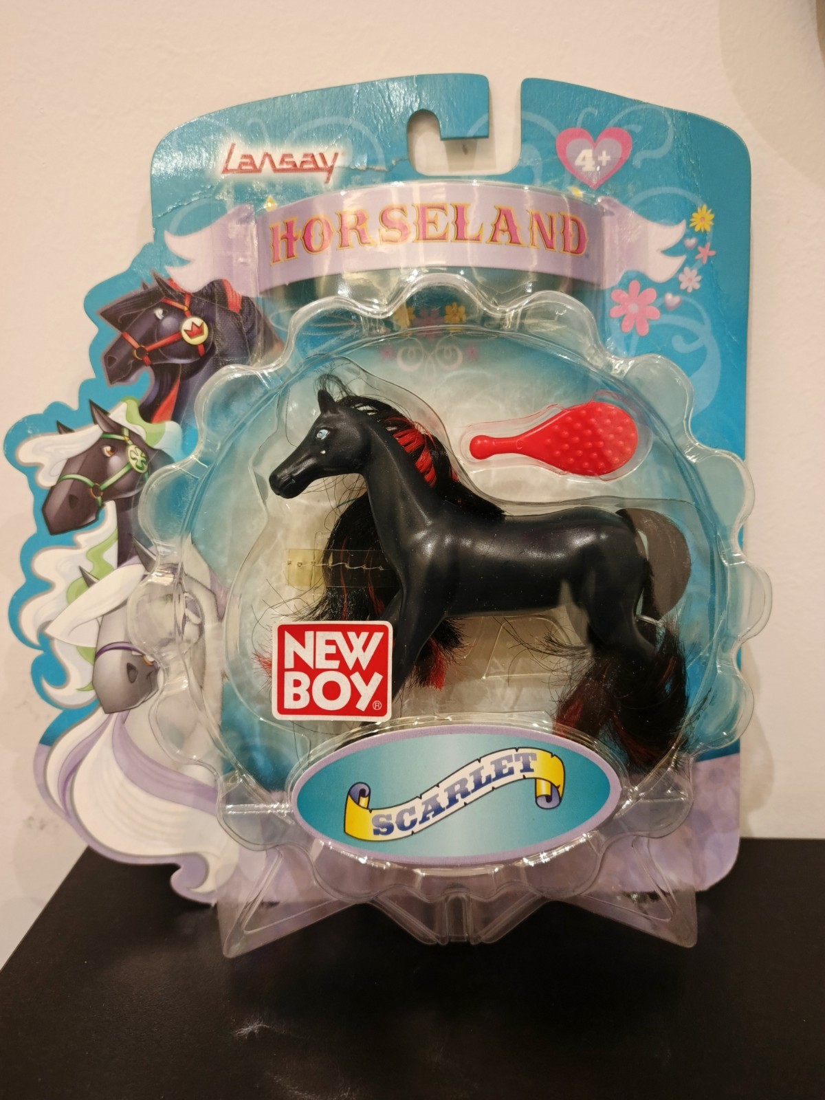 Horseland SCARLET Black Horse Figure 2006 Sealed NIB Lansay DIC Rare Vintage Toy