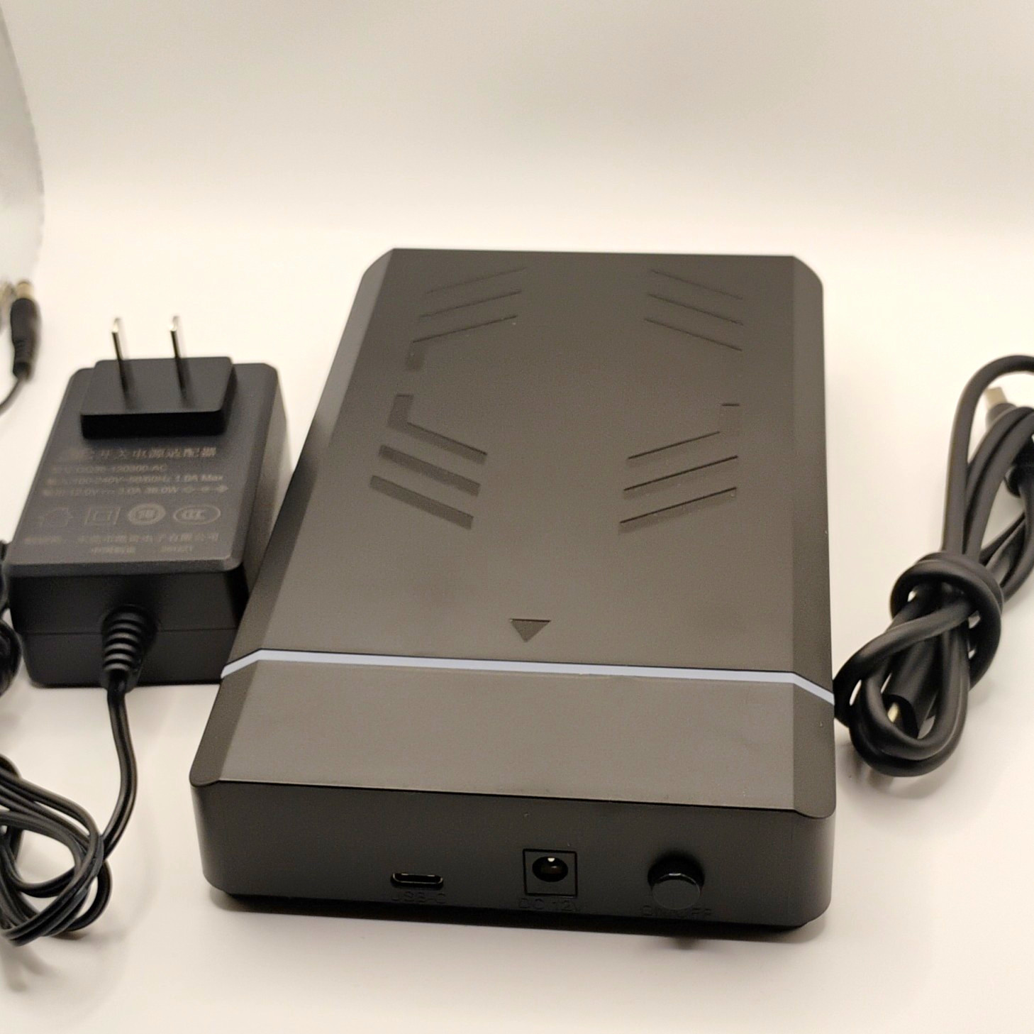 4TB External Hard Drive 7200RPM USB Tested GOOD  w/ Cables