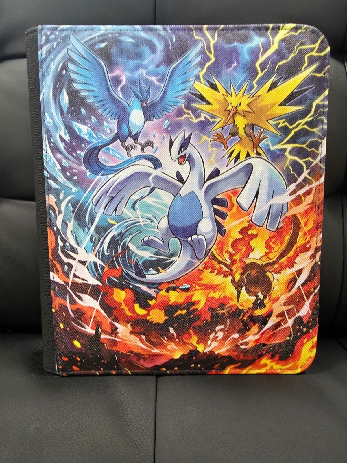 Lugia Moltres Articuno Zapdos Pokemon binder
