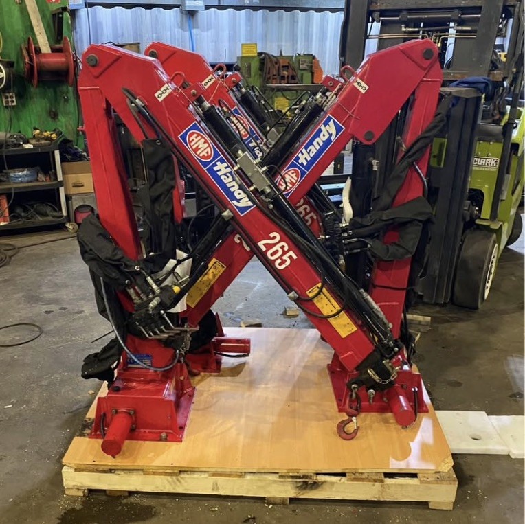 Handy 265 Service Truck Crane Flat Bed Auto Tiger Hiab STI Palfinger Lift Hoist