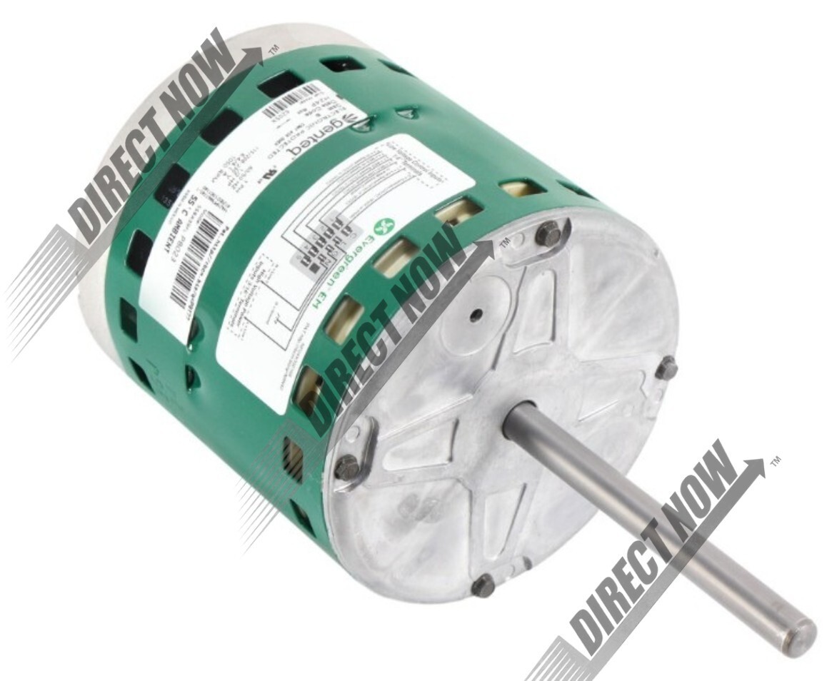 Evergreen Scientific- 6205E Genteq 1/2 HP 230 Volt Replacement X-13 FurnaceMotor