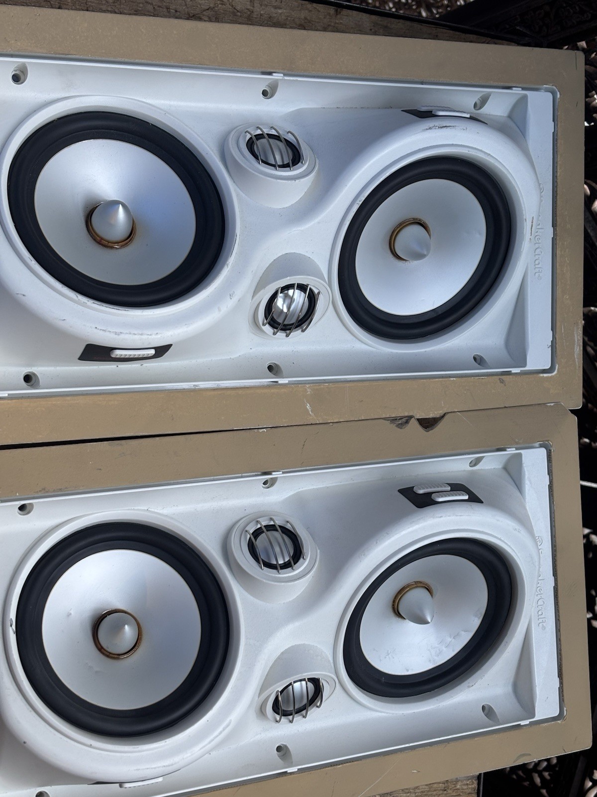 speakercraft Dipole  three In Wall Celling Speakers