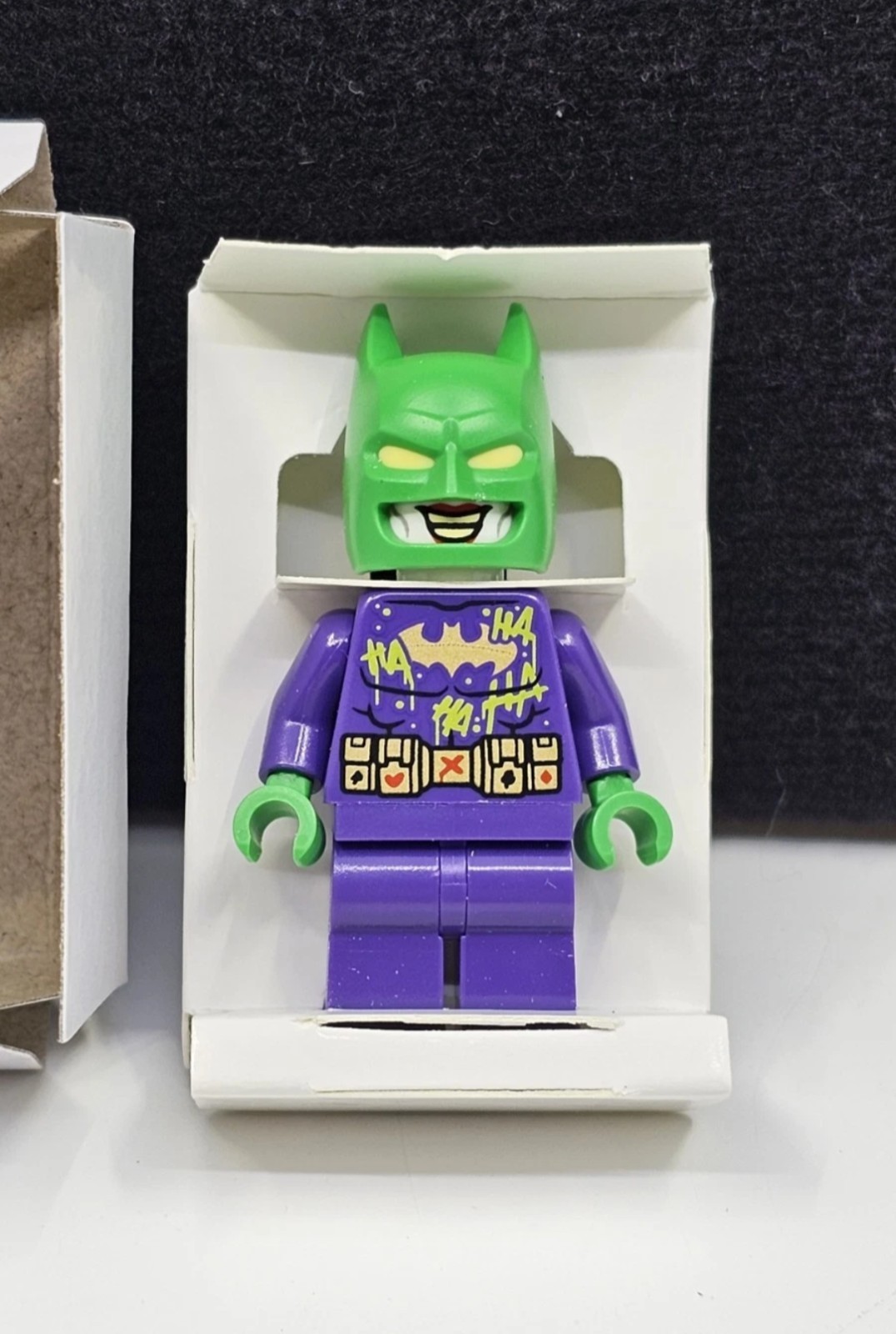 LEGO Batman Adventures in Gotham Joker Batman Minifigure Jokerized CMF LEGO Batman Adventures in Gotham Joker Batman Minifigure Jokerized CMF